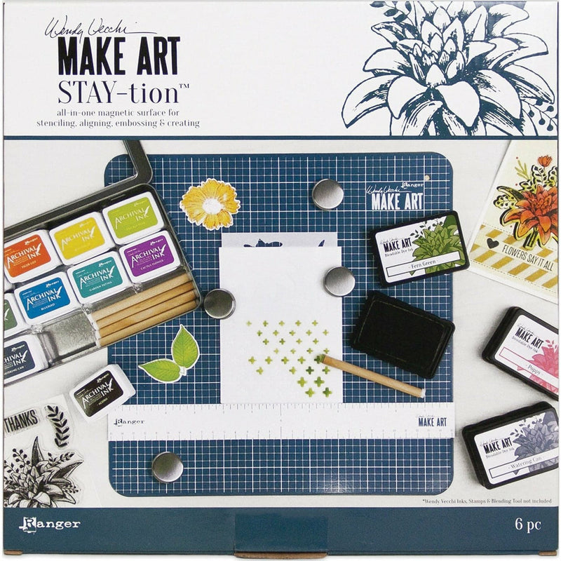 Dark Slate Gray Wendy Vecchi Make Art Stay-Tion

All-In-One Magnetic Surface Papercrafting Tools