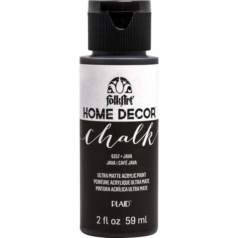 White Smoke FolkArt Home Decor Chalk Paint 59ml Java Home Decor Paint