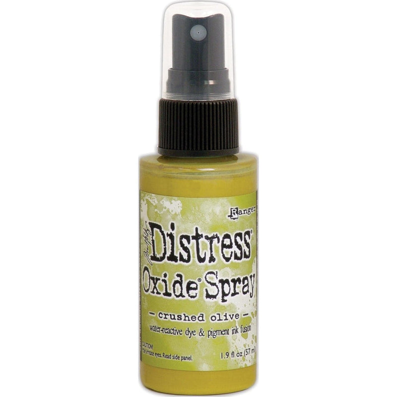 Black Tim Holtz Distress Oxide Spray 57ml

Crushed Olive Inks