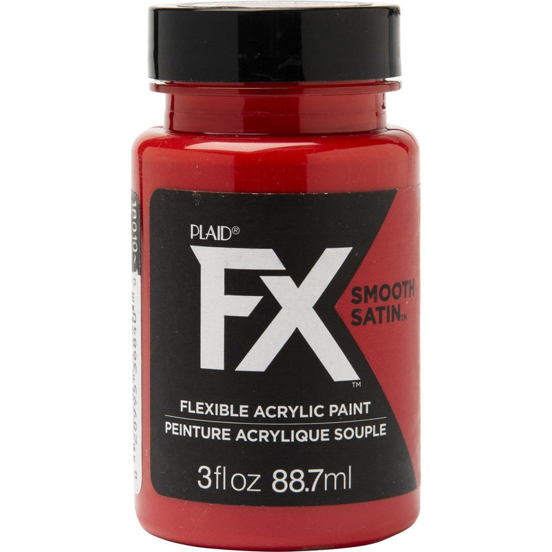 Firebrick Pyro      -FX Cosplay Flexible Paint  Smooth Satin 88ml Leather and Vinyl Paint