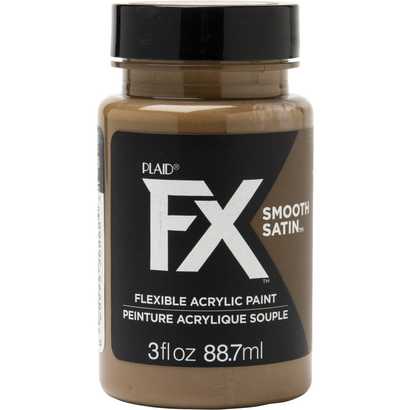 Black Grounded  -FX Cosplay Flexible Paint  Smooth Satin 88ml Leather and Vinyl Paint