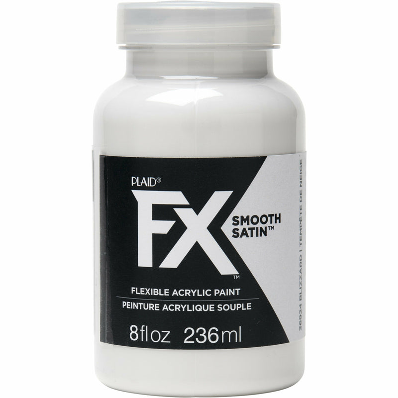 Black Blizzard  -FX Cosplay Flexible Paint  Smooth Satin 236ml Leather and Vinyl Paint