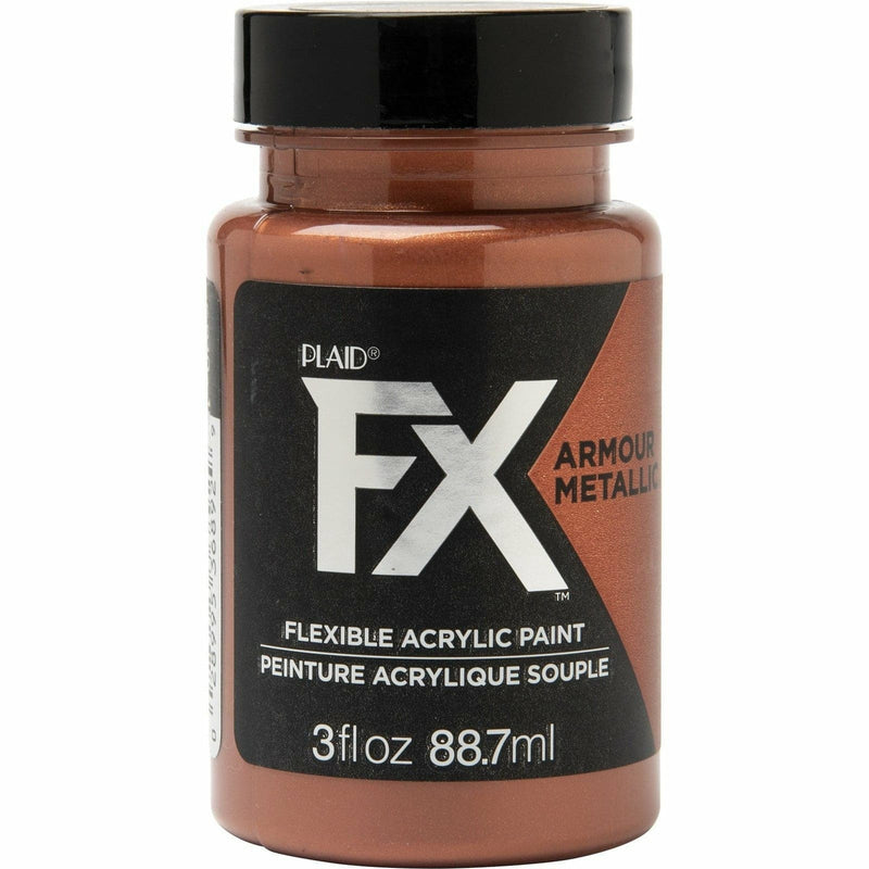 Dark Slate Gray Copper Plt-FX Cosplay Flexible Paint  Armour Metallic 88ml Leather and Vinyl Paint