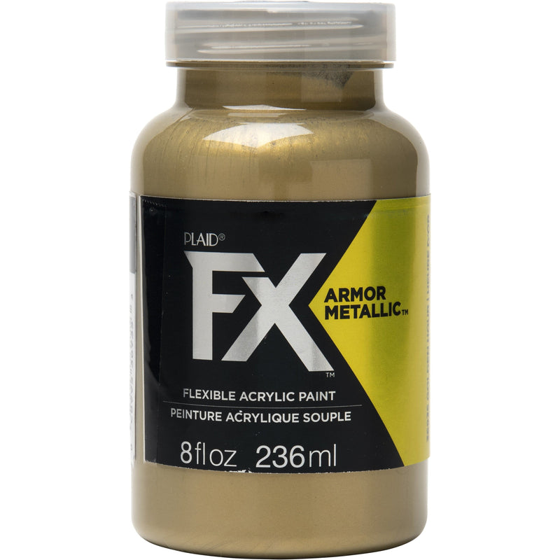 Black Golden Hour-FX Cosplay Flexible Paint  Armour Metallic 236ml Leather and Vinyl Paint