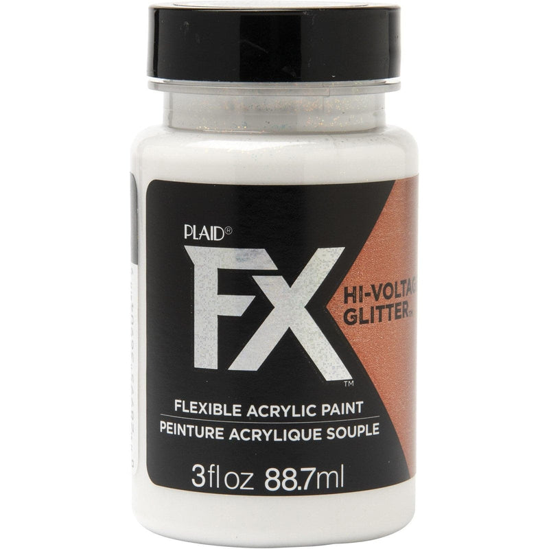 Black Bronze Shift -FX Cosplay Flexible Paint  Hi-Voltage Glitter 88ml Leather and Vinyl Paint