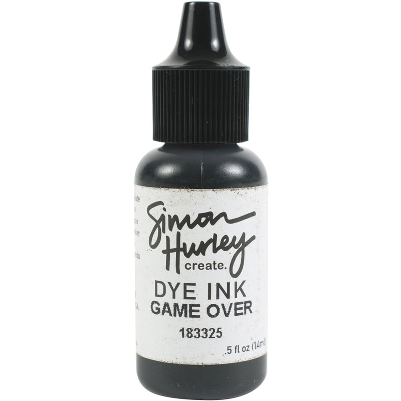 Black Simon Hurley create. Dye Ink Reinker

Game Over Stamp Pads