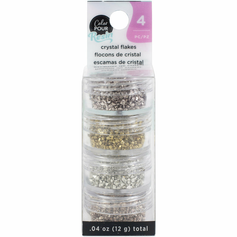 Dark Gray American Crafts Color Pour Mix-Ins 4/Pkg



Crystal Flakes - Naturals Resin Mix Ins