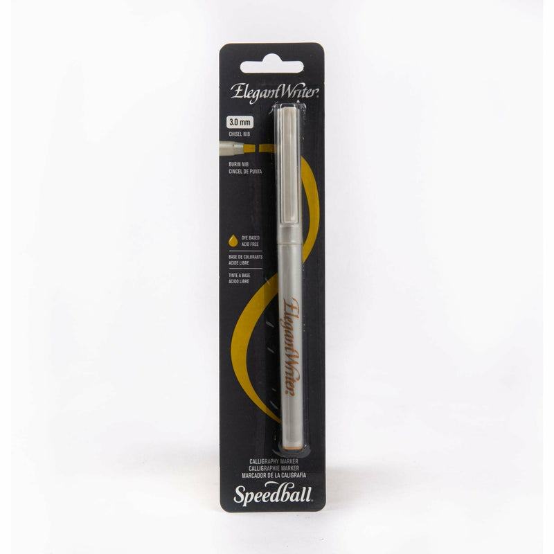 Dark Slate Gray Speedball Elegant Writer Calligraphy Broad Point Marker-Gold Pens and Markers