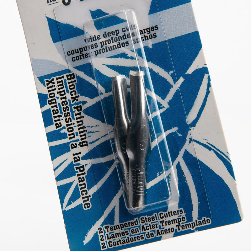 Dark Slate Gray Speedball Lino Cutter Blades 2/Pkg-