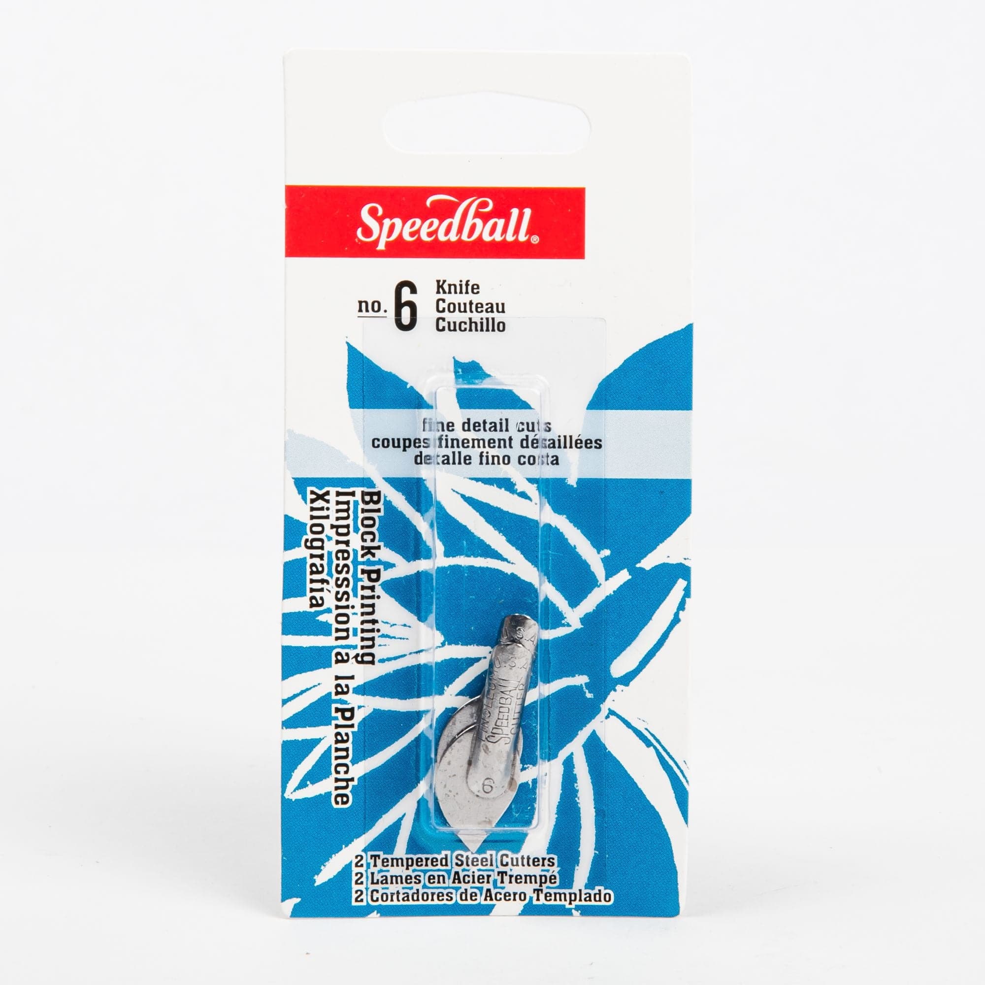 Speedball Lino Cutter Blades 2/Pkg6 Knife