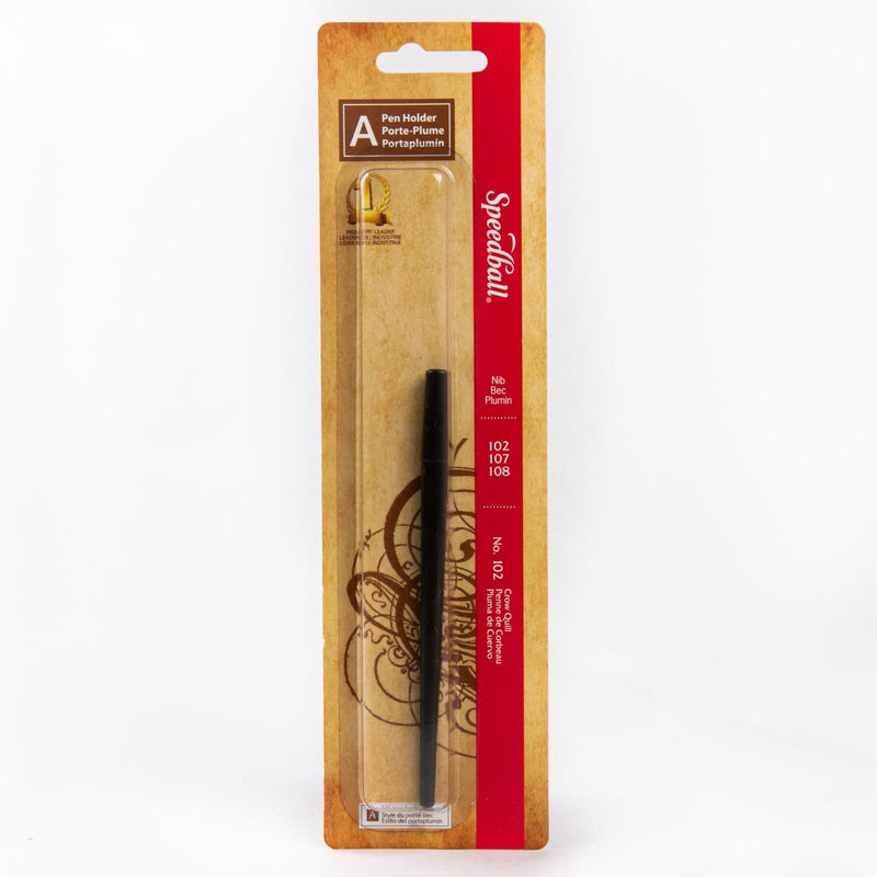 Dark Khaki Speedball Pen Holder A Crow Quill Pen Holder Pens and Markers