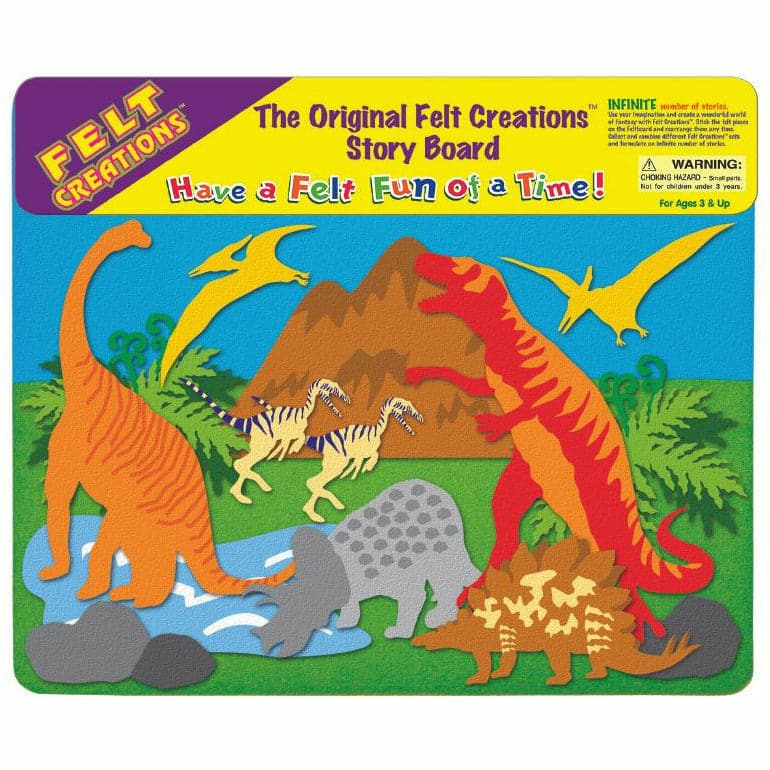Sienna Felt Creations - Prehistoric Dinosaurs Kids Craft Kits