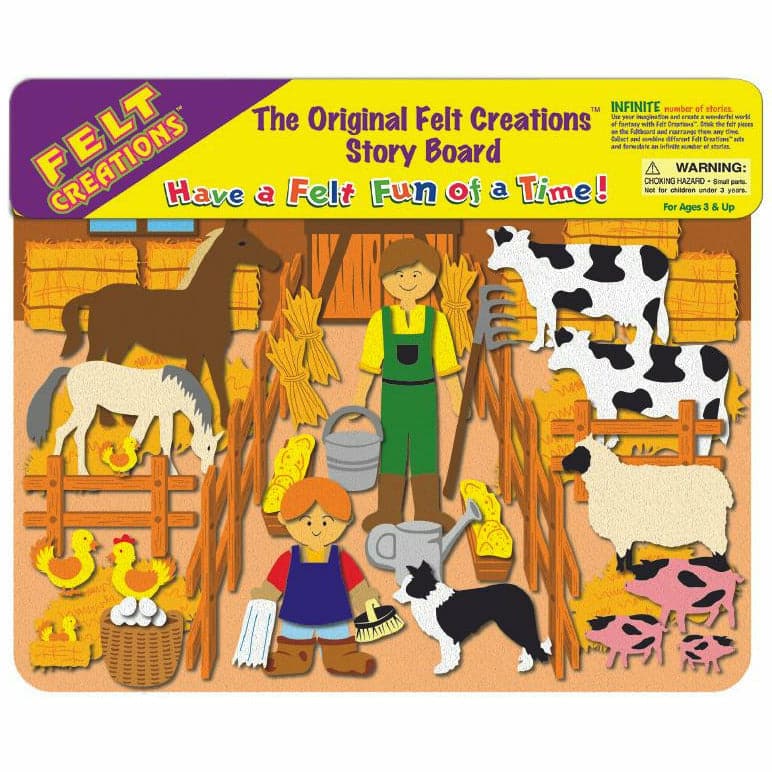Goldenrod Felt Creations - Barn Kids Craft Kits