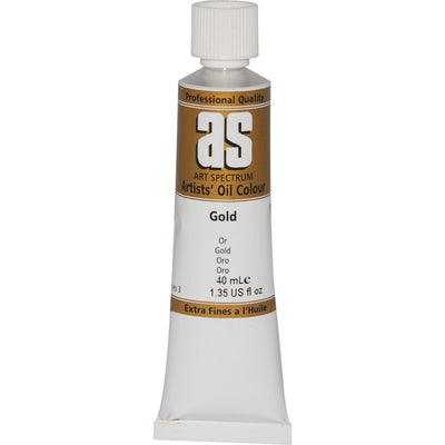 Saddle Brown Art Spectrum Oil Paint 40mL Gold  S3 Oil Paints