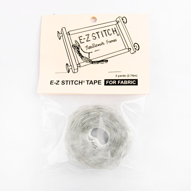 Beige E-Z Stitch Scroll Rod Molded Hook Tape .375"X3yd Needlework Hoops and Frames