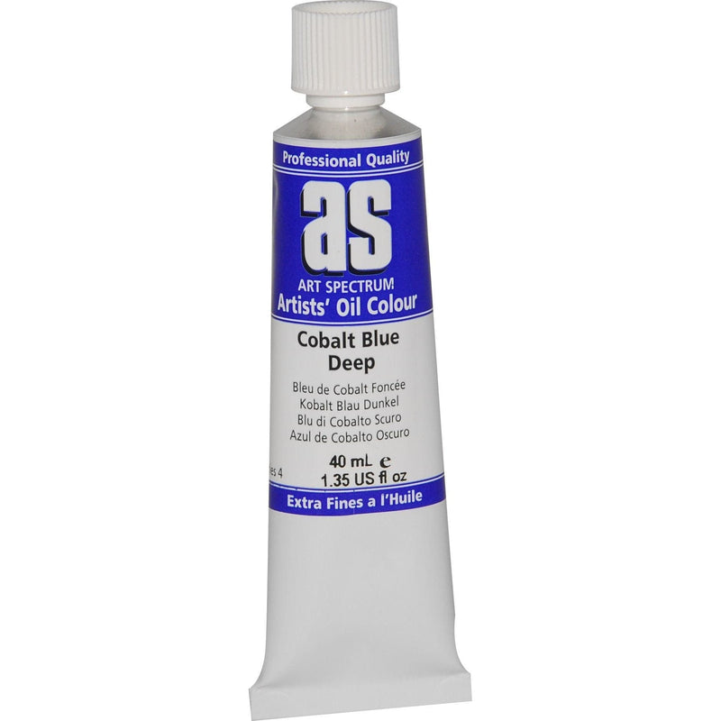 Midnight Blue Art Spectrum Oil Paint 40mL Cobalt Blue Deep  S4 Oil Paints