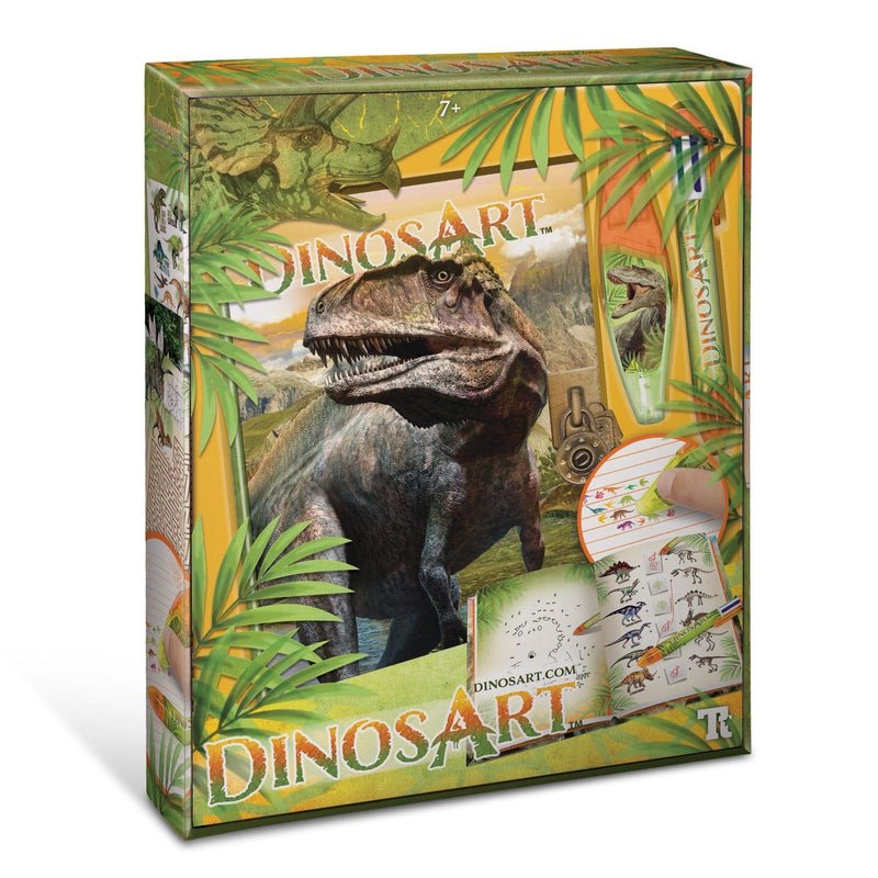 Dim Gray DinosArt - Secret Diary Kids Craft Kits