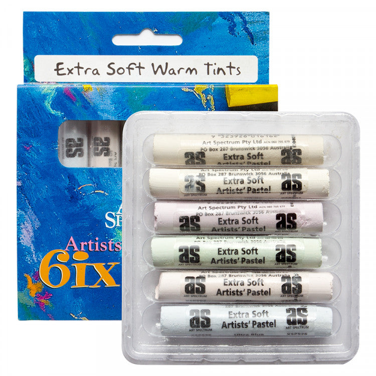 Beige Art Spectrum Extra Soft Pastel - Warm Tints (6 Pack) Pastels & Charcoal