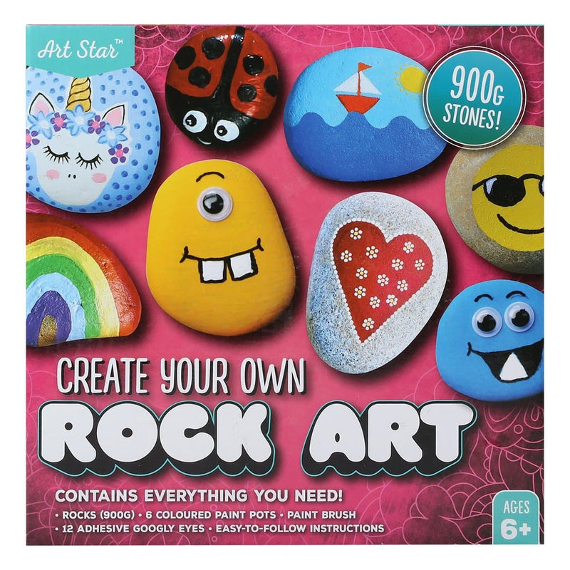 Goldenrod Art Star Create Your Own Rock Art Kit Kids Craft Kits