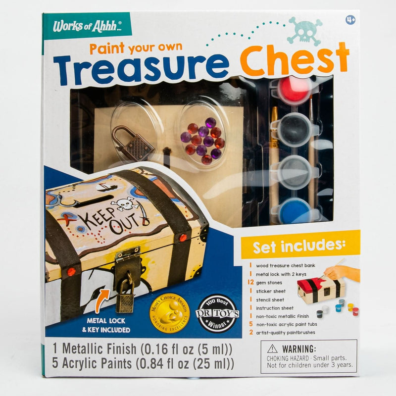 Dark Slate Gray Works Of Ahhh Paint Your Own Treasure Chest Christmas
