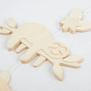 Antique White Works Of Ahhh Paint Your Own Sloth Wind Chime Christmas