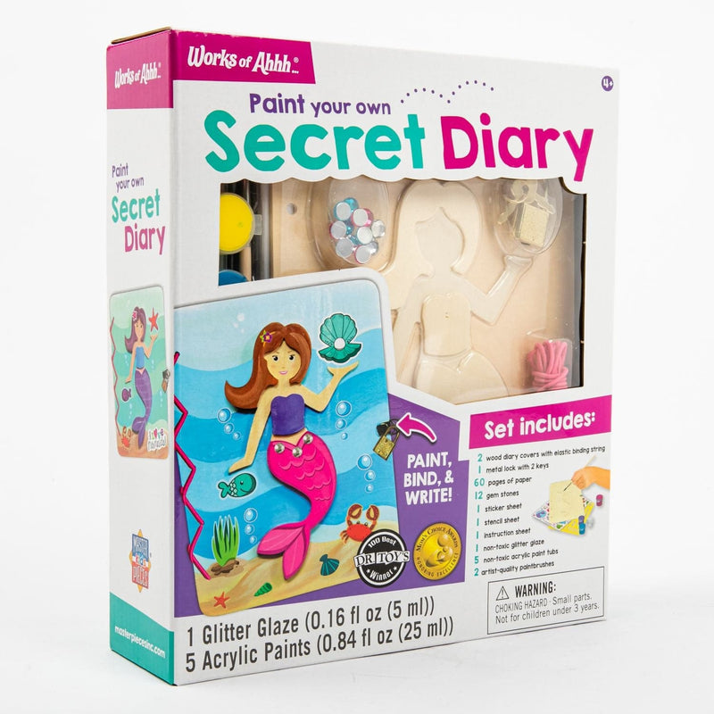 Beige Works Of Ahhh Paint Your Own Mermaid Secret Diary Christmas
