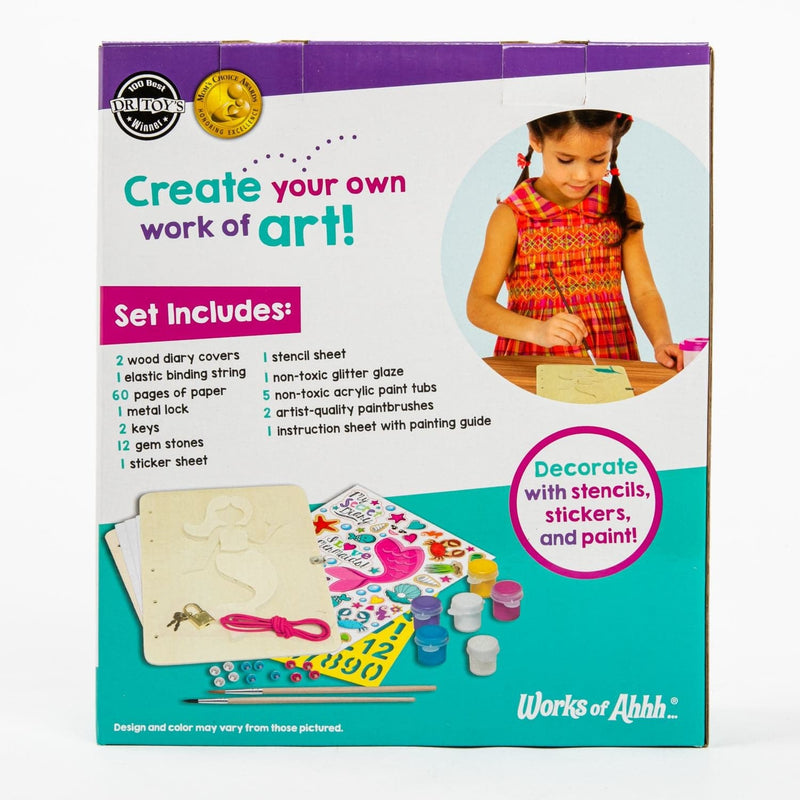 Dark Cyan Works Of Ahhh Paint Your Own Mermaid Secret Diary Christmas