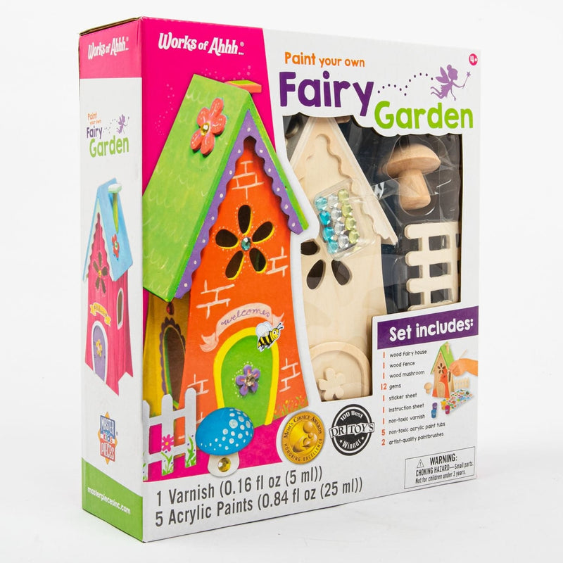 Works Of Ahhh Paint Your Own Fairy Garden
