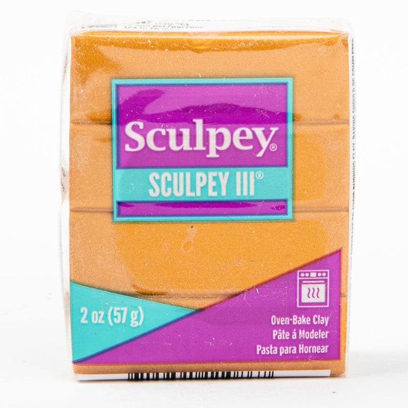 Sculpey III Oven Bake Clay- 57g - Gold