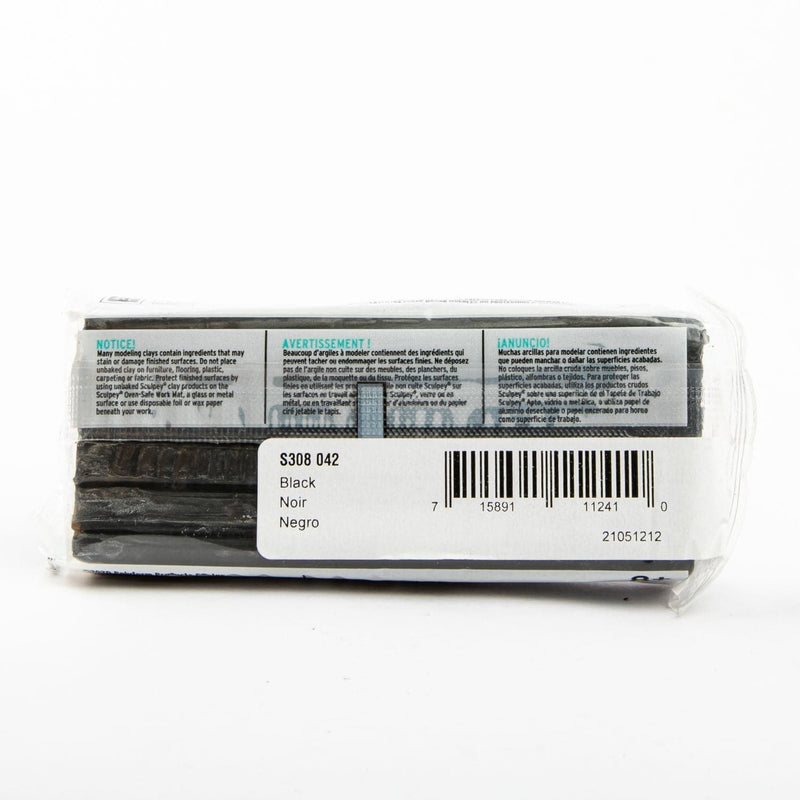 Sculpey III Oven Bake Clay 227 Grams Black