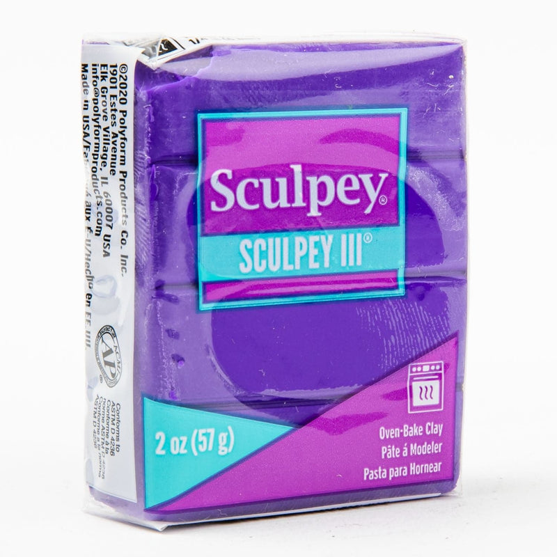 Lavender Sculpey III Oven Bake Clay- 57g - Purple Polymer Clay (Oven Bake)