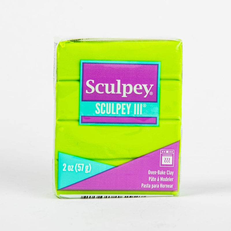 Sculpey III Oven Bake Clay- 57g - Granny Smith