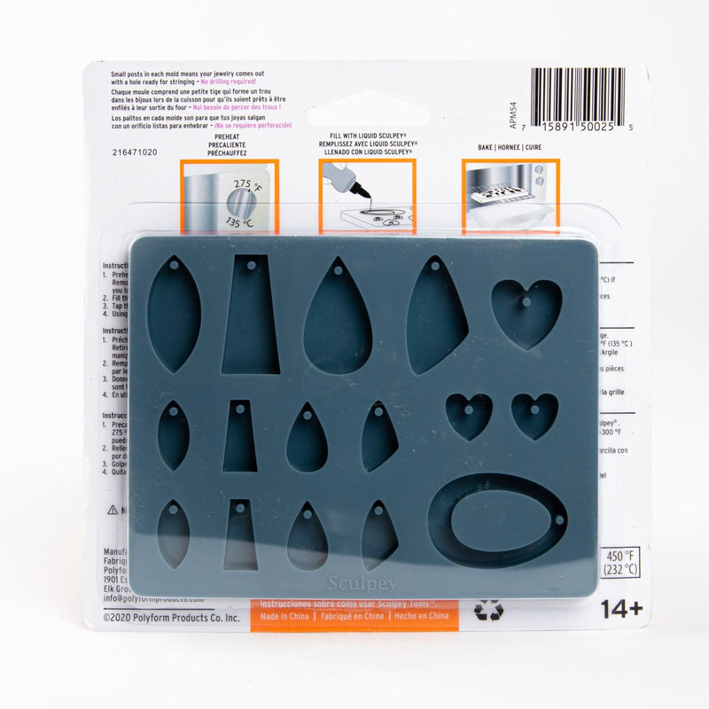 Dark Slate Gray Sculpey Silicone Mold - Jewelry Modelling and Casting Tools and Accessories