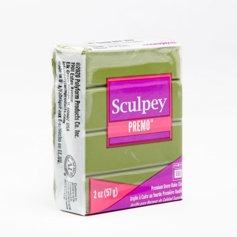 Premo Sculpey Oven Bake Clay - 57g - Spanish Olive