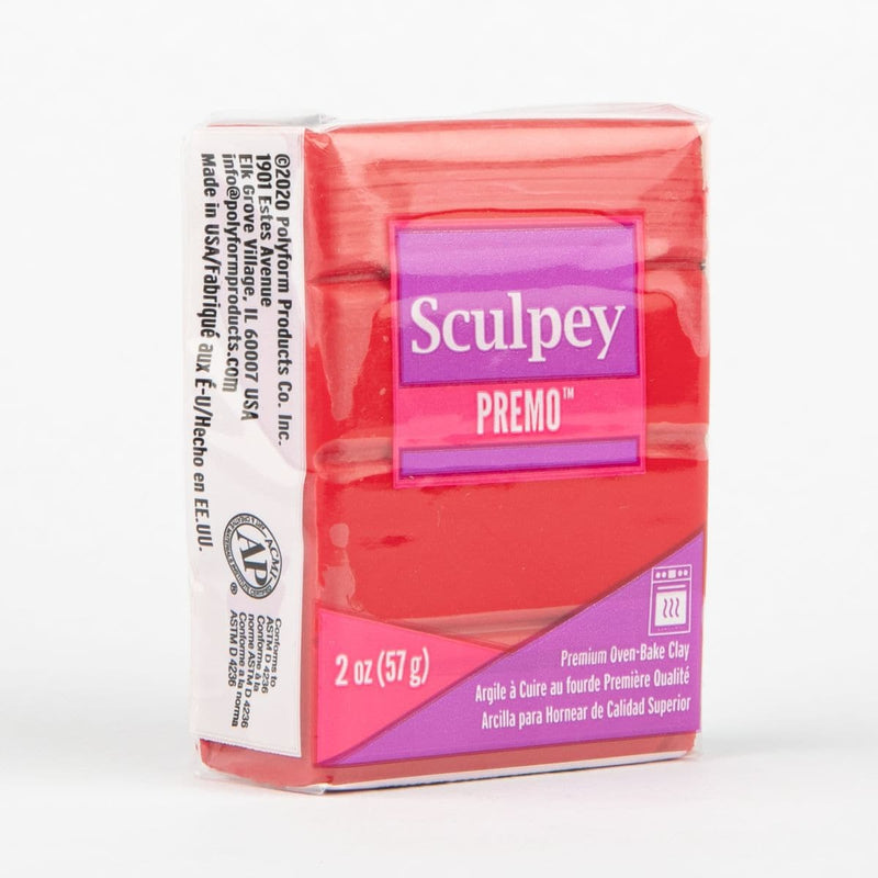 Pale Violet Red Premo Sculpey Oven Bake Clay - 57g - Pomegranate Polymer Clay (Oven Bake)