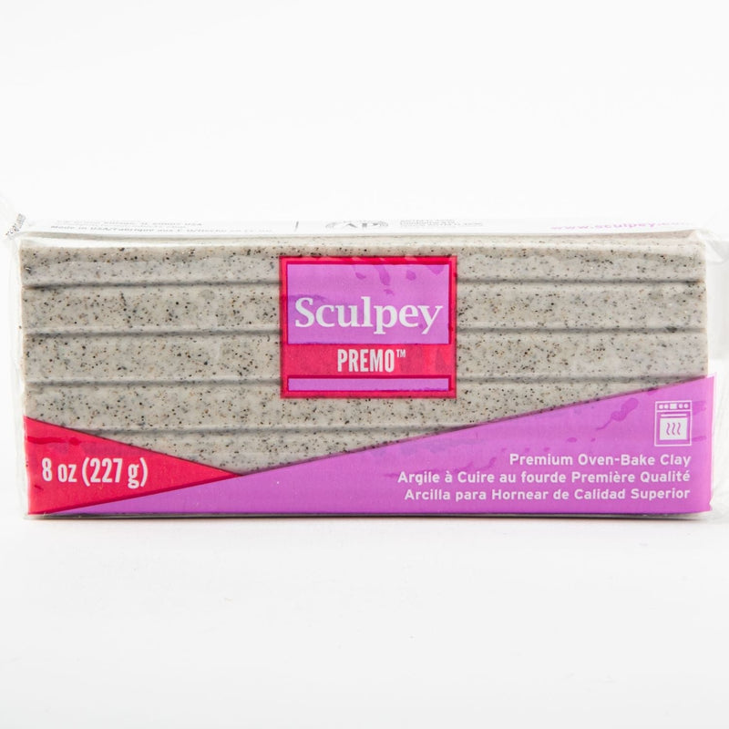 Pale Violet Red Premo Sculpey Oven Bake Clay  - 227 Grams Gray Granite Polymer Clay (Oven Bake)