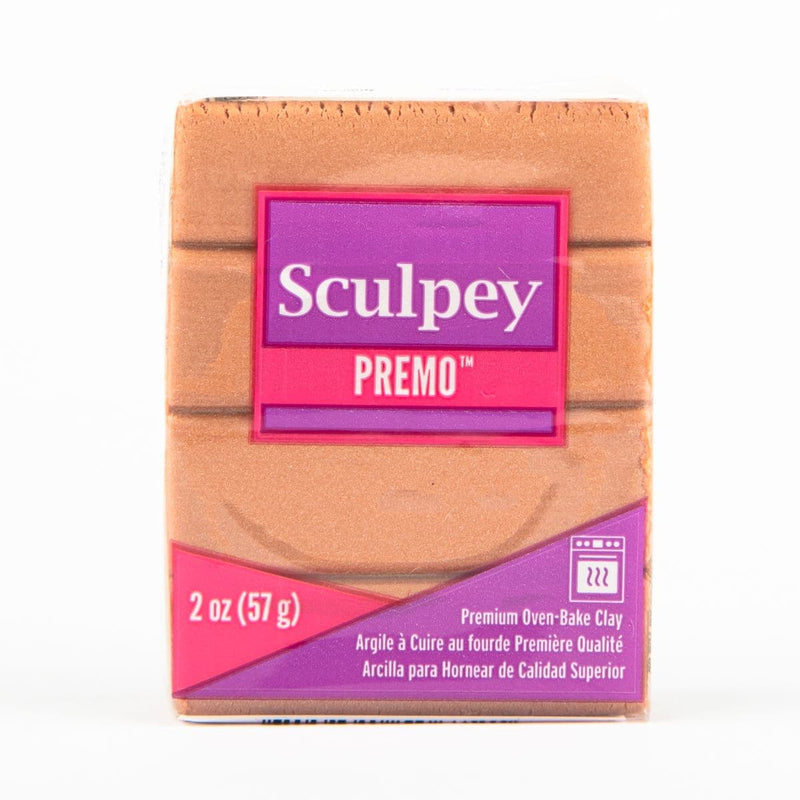 Light Coral Premo Sculpey Oven Bake Clay - 57g - Copper Polymer Clay (Oven Bake)