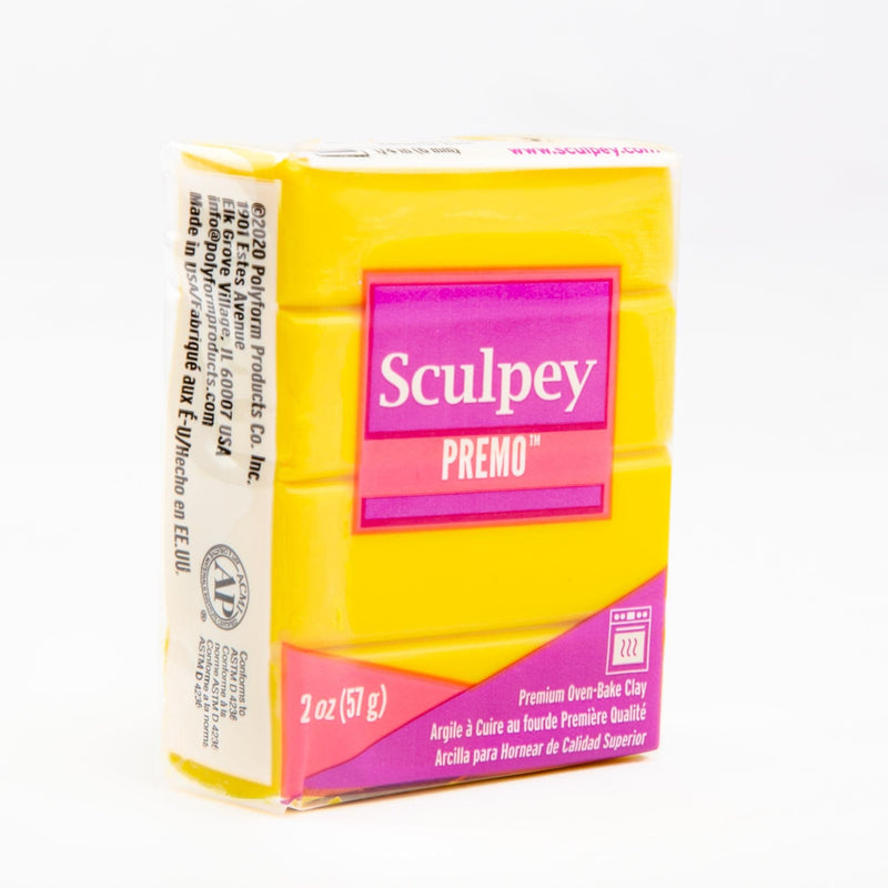 Gold Premo Sculpey Oven Bake Clay - 57g - Zinc Yellow Polymer Clay (Oven Bake)