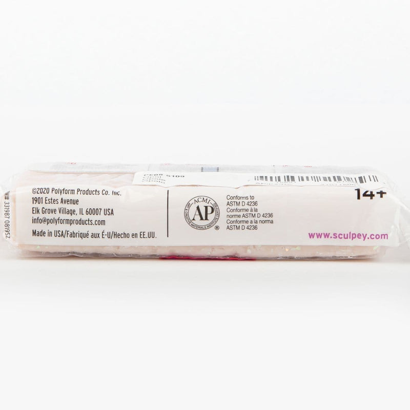 White Smoke Premo Sculpey Oven Bake Clay  - 227 Grams Opal Polymer Clay (Oven Bake)