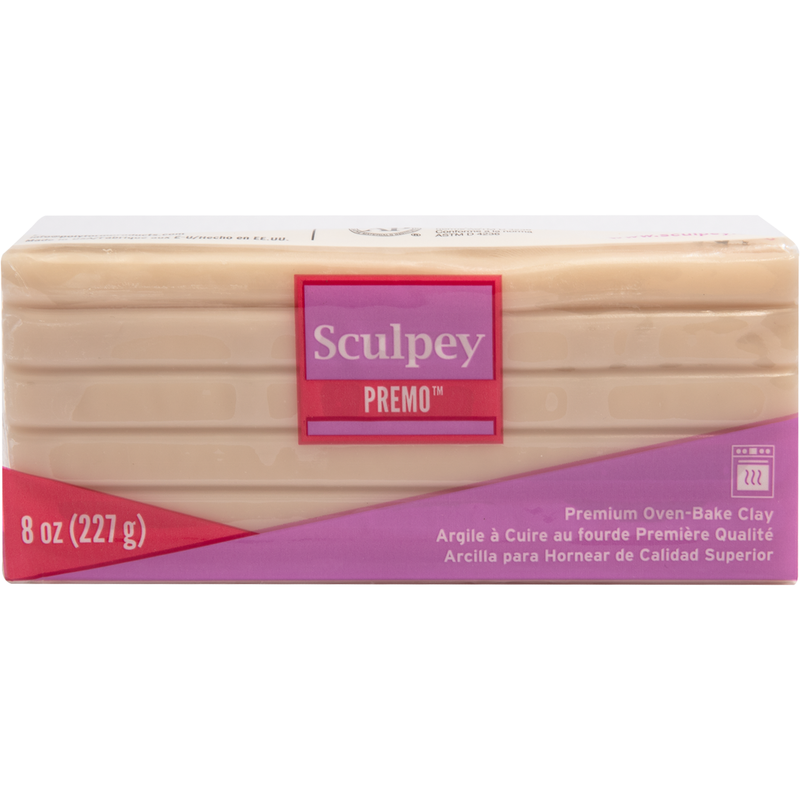 Rosy Brown Premo Sculpey Oven Bake Clay  - 227 Grams Translucent Polymer Clay (Oven Bake)