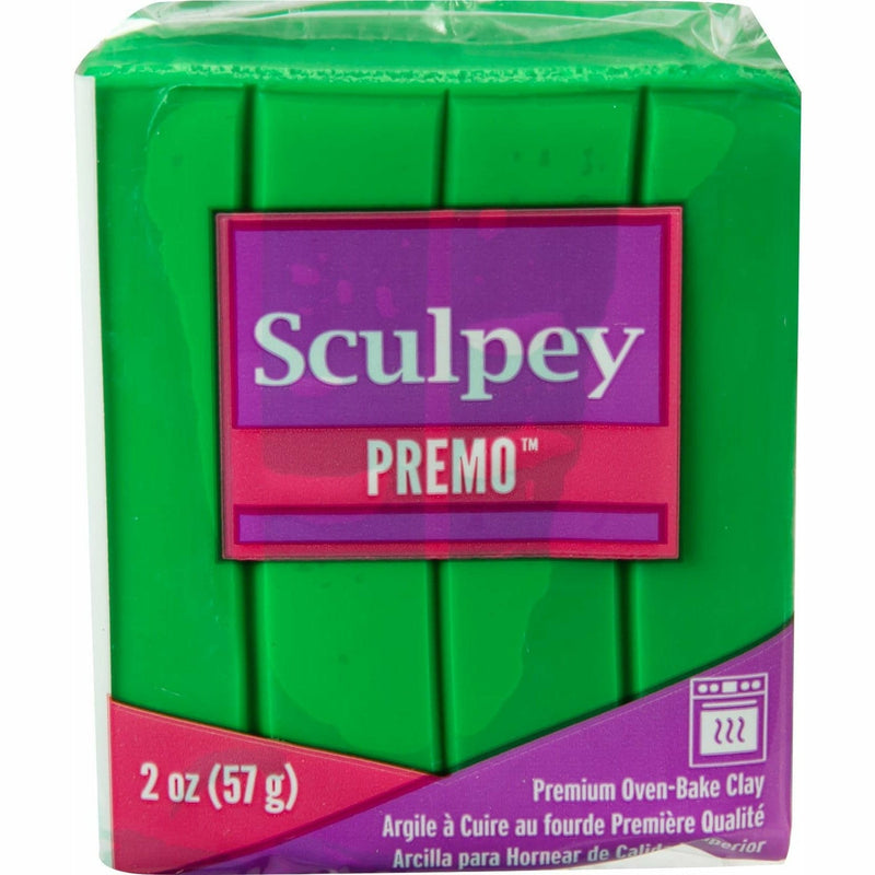 Forest Green Premo Sculpey Oven Bake Clay - 57g - Green Polymer Clay (Oven Bake)