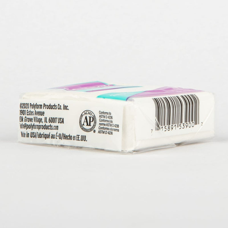 Lavender Sculpey III Oven Bake Clay- 57g - White Glitter Polymer Clay (Oven Bake)