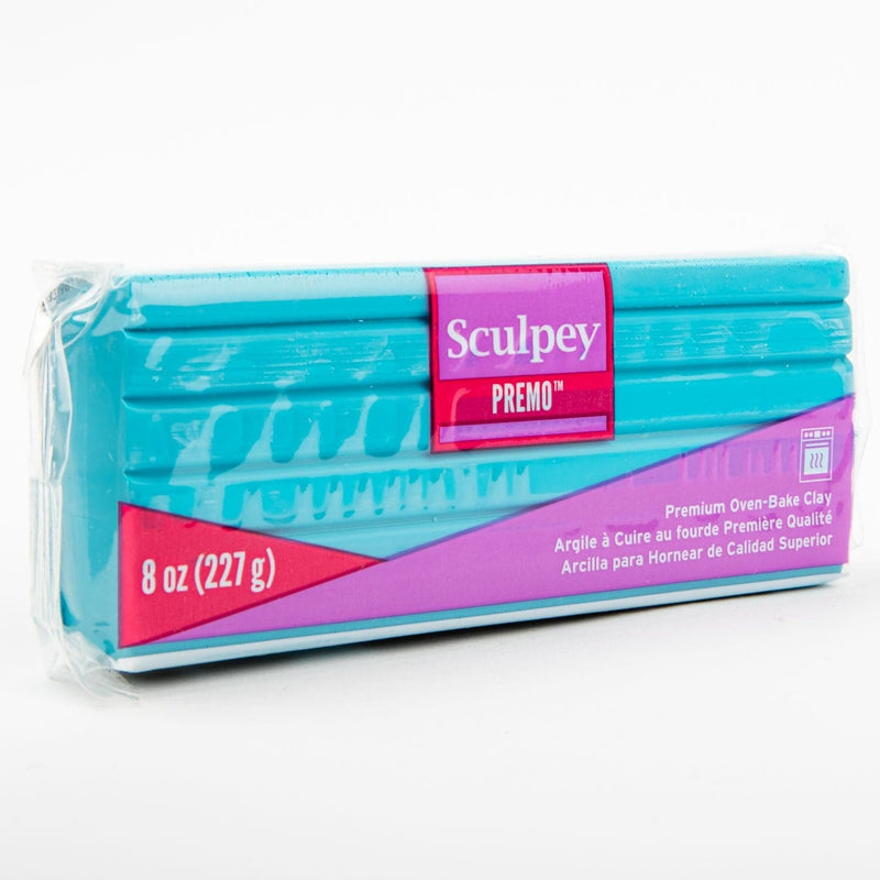 Light Sea Green Premo Sculpey Oven Bake Clay  - 227 Grams Turquoise Polymer Clay (Oven Bake)