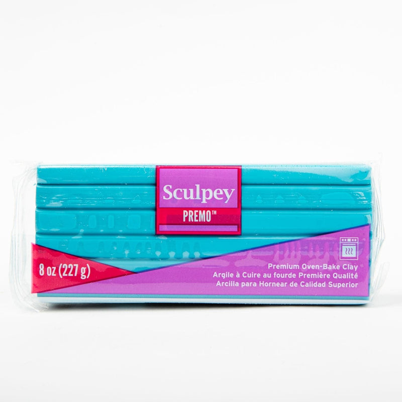White Smoke Premo Sculpey Oven Bake Clay  - 227 Grams Turquoise Polymer Clay (Oven Bake)