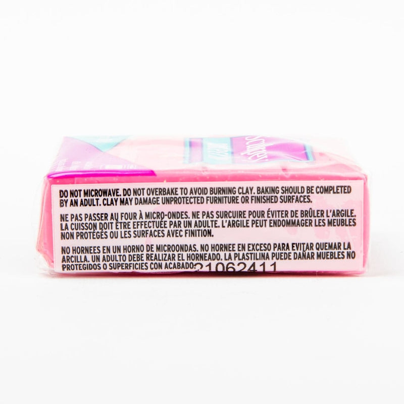 White Smoke Sculpey III Oven Bake Clay- 57g - Pink Glitter Polymer Clay (Oven Bake)