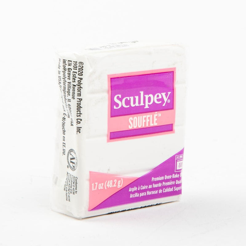 White Smoke Sculpey Souffle Oven Bake Clay 48 Grams Igloo Polymer Clay (Oven Bake)