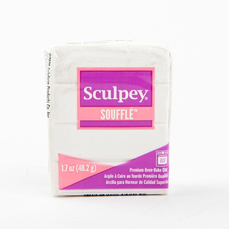 White Smoke Sculpey Souffle Oven Bake Clay 48 Grams Igloo Polymer Clay (Oven Bake)