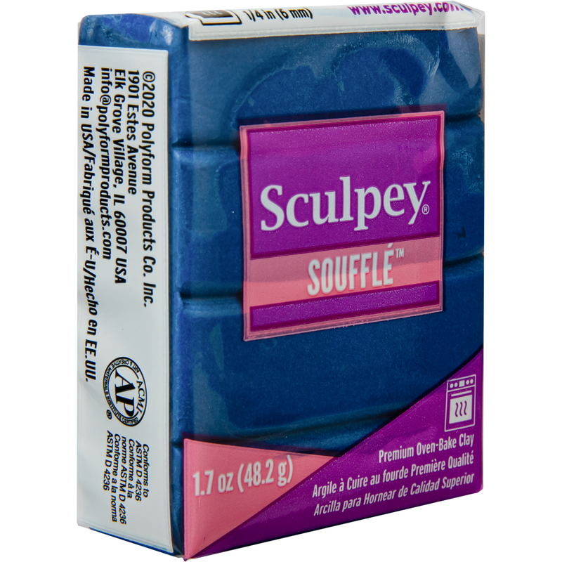 Sculpey Souffle Oven Bake Clay 48 Grams Midnight Blue