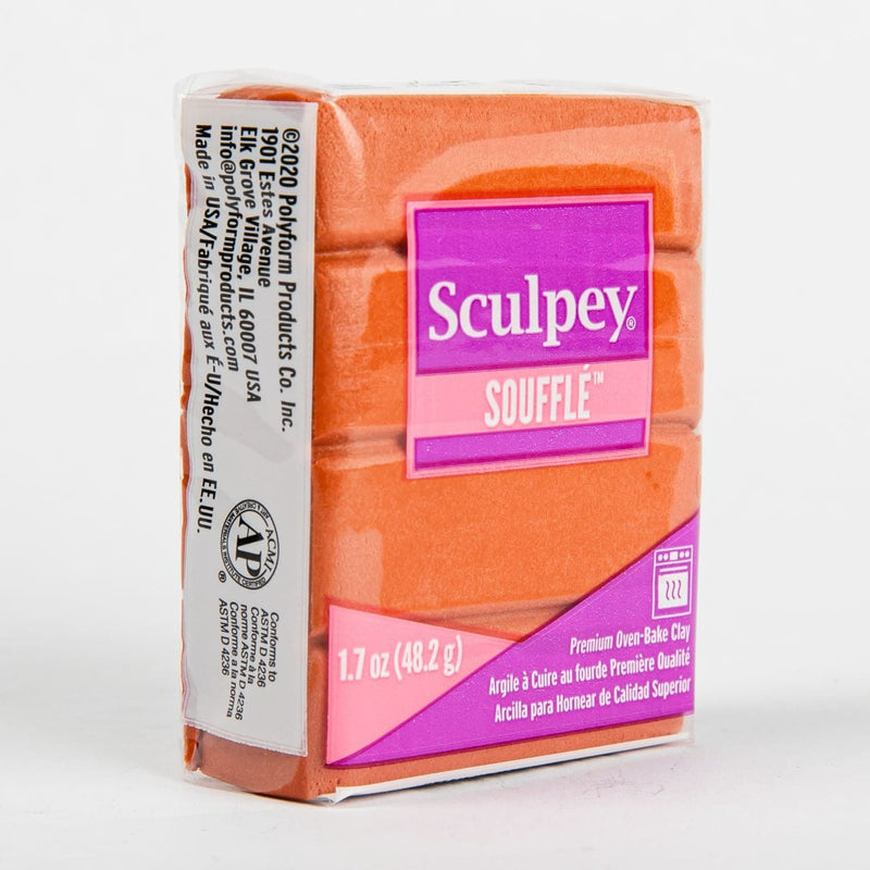 Misty Rose Sculpey Souffle Oven Bake Clay 48 Grams Cinnamon Polymer Clay (Oven Bake)