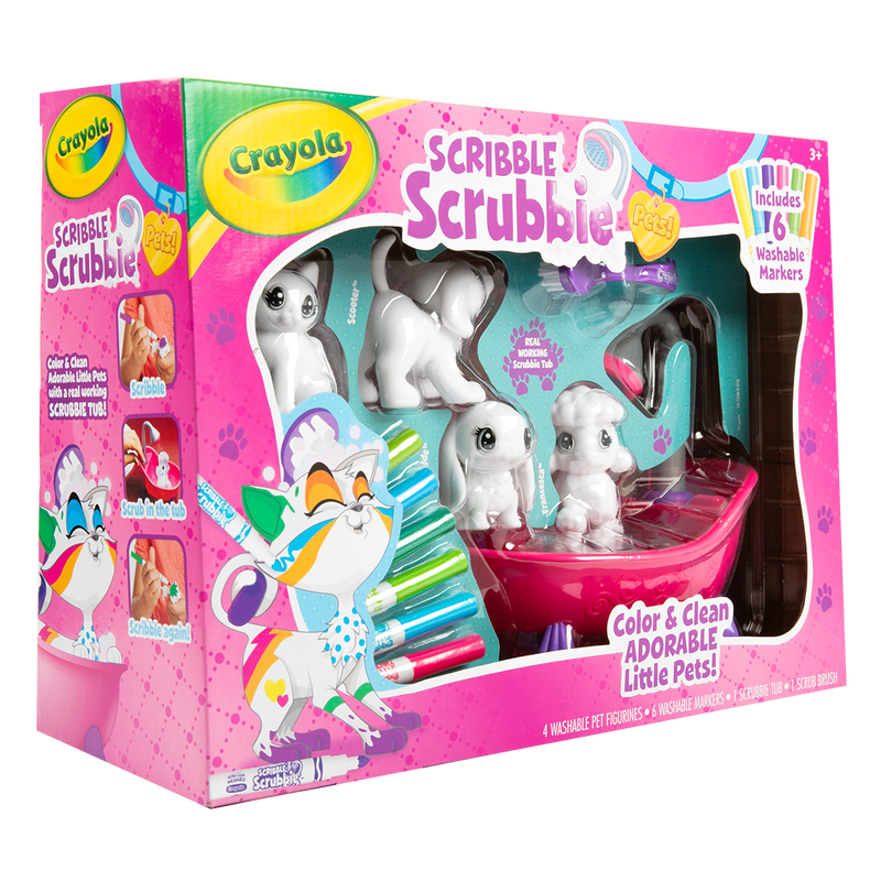 Scribble scrubbie cheap tub playset